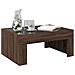 Tavolino da Salotto con LED Infinity Rovere Marrone 70x50x30 cm - Foto miniatura 5