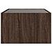 Tavolino da Salotto con LED Infinity Rovere Marrone 70x50x30 cm - Foto miniatura 7