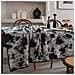 Tovaglia Da Tavola Francese - Jacquard Con Graffiti Neri, Varie Misure  Xl - Foto miniatura 4