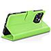 Custodia A Portafoglio Per Iphone 16 Pro Max Con Supporto E Linguetta Magnetica, Verde - Foto miniatura 4