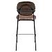 Set Di 2 Sgabelli Da Bar Edmond In Similpelle Marrone - Foto miniatura 7
