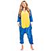 Pigiama Da Donna Tuta Kigurumi Onesie Costume Sonic Blu 155-165 M - Foto miniatura 5