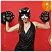 Set Costume Volpe Di Peluche Per Halloween - Include Maschera, Collare, Coda E Zampe - Foto miniatura 4