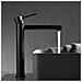 Imex Miscelatore Lavabo Alto Monocomando Nero Opaco Corpo Ottone E Zama Cartuccia Ceramica 25 Mm Flessibili 3-8 Inclusi Modello Milos Stick Imex-bdys045-3ng - Foto miniatura 3