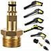 Adattatore M22 Quick-connect Compatibile Con Idropulitrice Kärcher K2-k7 - Connessione Rapida, Filettatura M22x1,5, Alta Qualità - Foto miniatura 1