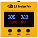 Stazione Saldante 2 In 1 S2 Fusion Pro - Hot Air 760w, Lcd, Esd Safe | Saldatura E Riparazione Plastica | Set Completo Di Accessori - Foto miniatura 5
