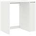 Mobiletto per lavatrice con porta Bianco 87 x 60 x 89 cm - Foto miniatura 1
