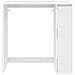 Mobiletto per lavatrice con porta Bianco 87 x 60 x 89 cm - Foto miniatura 6