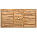 Set da Pranzo per Giardino 7 pcs Marrone Legno di teak solido - Foto miniatura 8