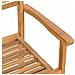 Set da Pranzo per Giardino 7 pcs Marrone Legno di teak solido - Foto miniatura 9
