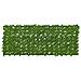 Schermo per balcone con foglie Verde e Giallo 200 x 75 cm - Foto miniatura 1