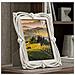 Cornice Portafoto Ribbon Argento Con Profilo A Nastro 15x20 Cm - Foto miniatura 7
