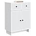 Credenza Bianco 66 x 34,5 x 90 cm Legno ingegnerizzato - Foto miniatura 3