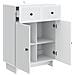 Credenza Bianco 66 x 34,5 x 90 cm Legno ingegnerizzato - Foto miniatura 5