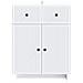 Credenza Bianco 66 x 34,5 x 90 cm Legno ingegnerizzato - Foto miniatura 6