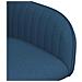 Sedie da pranzo 6 pcs Tessuto Blu 56,5 x 50 x 87,5 cm - Foto miniatura 6