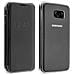 Flip Cover Custodia Clear View Originale per Galaxy S7 - Nero - Foto miniatura 8