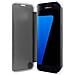 Flip Cover Custodia Clear View Originale per Galaxy S7 - Nero - Foto miniatura 9