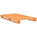 Giroletto In Pallet Marrone Legno Massello Di Pino 90x200 Cm - Foto miniatura 3