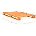 Giroletto In Pallet Marrone Legno Massello Di Pino 90x200 Cm - Foto miniatura 7