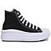 568497c Ct All Star Hi Trainer Donna Taglia 36 Colore Nero /Bianco - Foto miniatura 2