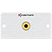 7444000811. Buchsen-typ: 3,5 Mm, Module Menge (max) : 1 Modul (e). Produktfarbe: Aluminium, Material: Aluminium - Foto miniatura 1
