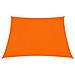 Vela Parasole in Tela Oxford Quadrata 5x5 m Arancione - Foto miniatura 3