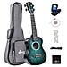 Ukulele Concerto 23 Pollici Ukulele Principiante Kit Per Adulti Unique Color Design - Foto miniatura 1