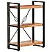 Libreria A 3 Ripiani 60x30x80 Cm In Legno Massello Di Acacia - Foto miniatura 1