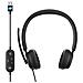 Modern Usb Headset Cuffie Cablate Con Microfono Usb-a Windows Mac Pc - Foto miniatura 8