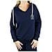 Hoodie Navy-race, Donna, Granata, Felpe, Numero: Xs Eu - Foto miniatura 1