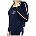 Hoodie Navy-race, Donna, Granata, Felpe, Numero: Xs Eu - Foto miniatura 4