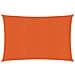 Vela Parasole 160 g / m² Arancione 2,5x3,5 m in HDPE - Foto miniatura 1