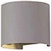Lampada Led 6W Parete Semicerchio Ip65 660Lm 60 Mod. Vt-756 Sku 7092 - Bianco Naturale 4000K - Grigio - Foto miniatura 1