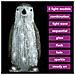 Pinguino Led In Acrilico Per Interno Ed Esterno 30 Cm - Foto miniatura 5