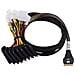 Technology 2305400-R Cavo Serial Attached SCSI (SAS) 0,8 m Nero, Multicolore - Foto miniatura 1