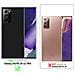 Custodia Compatibile Con Samsung Galaxy Note 20 Ultra In Grigio Chiaro Marrone - Coperchio Protettiva Con Chiusura Magnetica, Funzione Stand E Tasca Per Le Carte - Foto miniatura 8