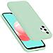 Custodia Compatibile Con Samsung Galaxy A32 5g In Liquid Verde Chiaro - Coperchio Protettivo In Silicone Tpu Flessibile - Foto miniatura 1