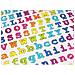 170 Adesivi - Alfabeto E Numeri - Multicolore - Foto miniatura 1