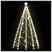 Rete di Luce per Albero di Natale 300 LED Bianco Freddo 300 cm - Foto miniatura 3
