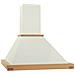 WK-4 Rustica Eco Cappa aspirante a parete Beige, Legno 450 m³ /h - Foto miniatura 1