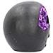 Nemesis Now - Geode Skull Black Purple - Gothic Glitter Skull Figurine 17cm - Foto miniatura 2