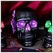 Nemesis Now - Geode Skull Black Purple - Gothic Glitter Skull Figurine 17cm - Foto miniatura 5