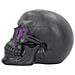 Nemesis Now - Geode Skull Black Purple - Gothic Glitter Skull Figurine 17cm - Foto miniatura 7
