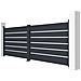 Pack Cancello Battente Vogel 400b120 + Cancello Vogel 100p120 Grigio - Foto miniatura 2