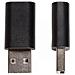 USB-AD200 adattatore per inversione del genere dei cavi USB A USB C Nero - Foto miniatura 2