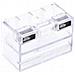 Csk-nm10/p8 Clip Sicura Bloccaporte Rj-45 Trasparente Plastica 1 Pz - Foto miniatura 2
