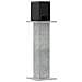 Supporti Altoparlanti 2 Pz Grigio 30x30x80 Cm Legno Multistrato - Foto miniatura 3