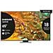 Q80D TV QLED 4K 65” QE65Q80DATXZT Smart TV Wi-Fi Eclipse Silver 2024, Processore NQ4 AI GEN2, 4K AI Upscaling, Simple Chamfer Design, Dolby Atmos - Foto miniatura 4