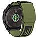 Cinturino Sportivo In Nylon Con Velcro Orologio Garmin Tree 22 Mm - Foto miniatura 3